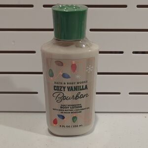 Bath & Body Works Cozy Vanilla Bourbon Lotion